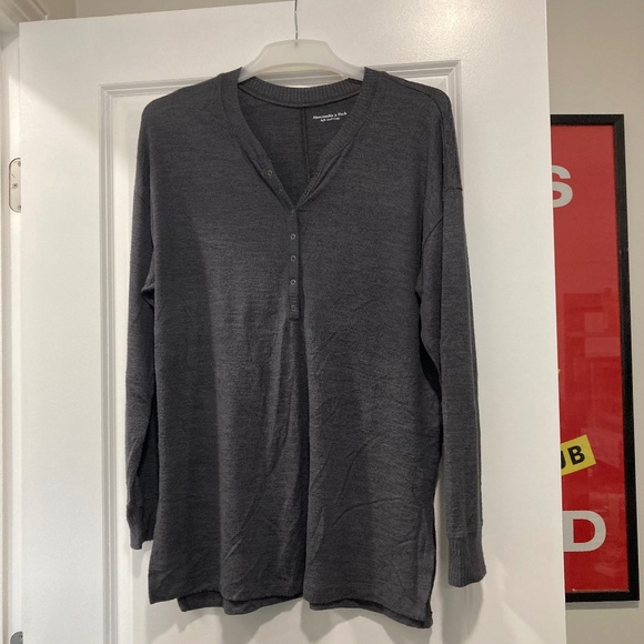 Abercrombie & Fitch Tops - Abercrombie & Fitch Soft A&F Cozy Henley